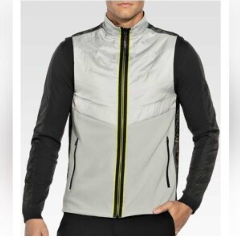 PXG Black&Gray vest  with green neon Trim in great condition retail price $250
